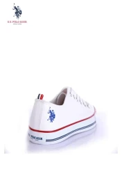 U.S. Polo Assn. White Women's Shoes PENELOPE