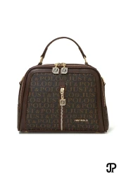 Just Polo Original Women's New Season Luxury Soft Leather Adjustable Cross Strap Stylish Hand and Shoulder Bag