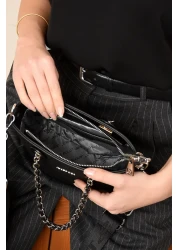 Just Polo حقيبة كتف وكتف نسائية قماش بولو