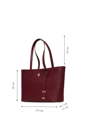 U.S. Polo Assn. Claret Red Women's Shoulder Bag Us25625