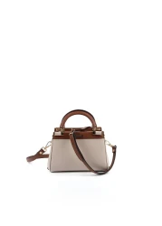 Silver Polo Silver & polo beige - taba sp1193 women's handbag