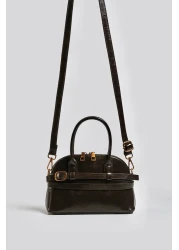 Çantacımstore Women's Mini City Belted Brown Costume 050325