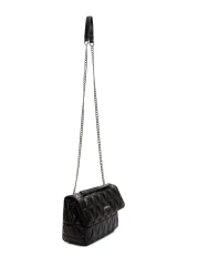 Derimod Women's Long Chain Strap Quilted Shoulder Bag