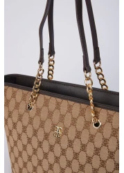 Pierre Cardin Brown Women's Shoulder Bag 05PO23K1666