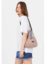 Rays حقيبة كتف بتفاصيل إغلاق سريع من فرو المنك 9113