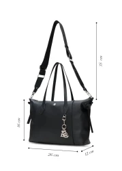 U.S. Polo Assn. Black Women's Shoulder Bag Us25599
