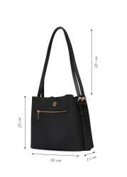 U.S. Polo Assn. Black Women's Shoulder Bag Us25656