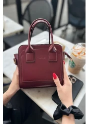 torime Long Strap Vegan Leather Mini Shoulder & Shoulder Bag