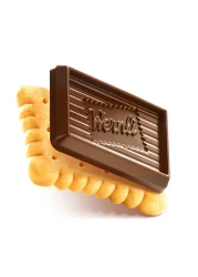 Wernli Choc Petit Beurre Dark Chocolate Biscuit, 125g