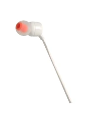 JBL Tune 110 Headphones Wired In-Ear Deep And Powerful Pure Bass Sound White