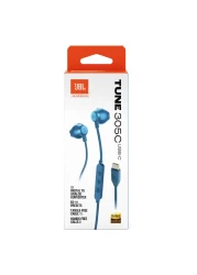 JBL Tune 305C USB-C Wired In-Ear Earphones Blue