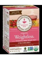 Traditional Medicinals Organic Weightless Cranberry Tea 24g