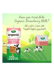Arla Organic Milk Chocolate Multipack, 200ml Pack of 6