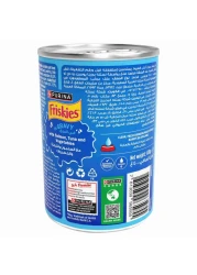 Purina Friskies Salmon, Tuna and Vegetables in Gravy Wet Cat Food, 400g