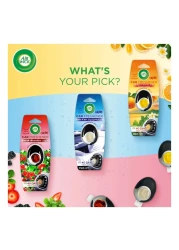 Air Wick Vent Clip Mediterranean Sun Car Air Freshener Yellow 2.5ml