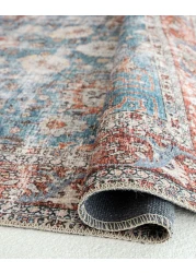 Vince Sky 150 x 80 cm Carpet Knot Home Designer Rug for Bedroom Living Dining Room Office Soft Non-slip Area Textile Decor