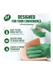 جف ،بخاخ للتنظيف، فائق السرعة ,لتنظيف الحمامات والمطبخ 500مل × 2