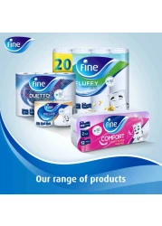 فاين ورق حمام فاخر 3 طبقات 12 لفة