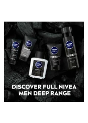 NIVEA MEN Deep Cleansing Face And Beard Wash With Active Charcoal 100ml