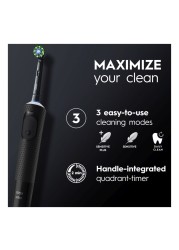 Oral-B Vitality 300 Protect X Clean Rechargeable Toothbrush D103.413.3 Black
