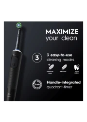 Oral-B Vitality 300 Protect X Clean Rechargeable Toothbrush D103.413.3 Black