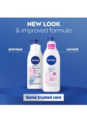 NIVEA Body Lotion, Normal to Dry Skin, Natural Glow, Vitamin C, 400ml