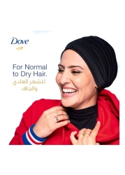 دوف بلسم لحماية لون الشعر المعالج والعناية المغذية للحصول على لون نابض بالحياة يدوم طويلاً 350 ملل