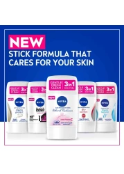 NIVEA Antiperspirant for Women Natural Radiance Stick 50ml Pack of 2