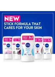 NIVEA Deodorant for Women Fresh Natural Ocean Extracts Stick 50ml Pack of 2
