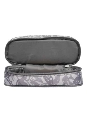 Wenger 2 Compartment Pencil Case Grey 23cm