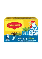 نستله ماغي مكعبات مرقة الدجاج قليلة الملح 20 غرام