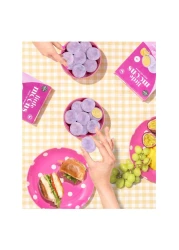 ليتل مونز موتشي مثلجات بنكهة الفاكهة الإستوائية الكاملة، فاكهة الحب والمانغو، 32 غرام، حزمة من 6