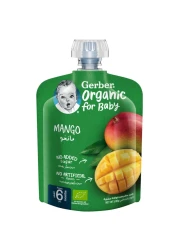 Gerber Organic Mango Puree, 90g