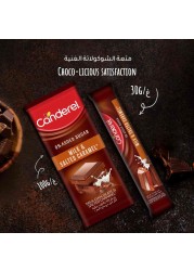 Canderel No Added Sugar Salted Caramel Milk Chocolate Bar, 30g Pack of 4