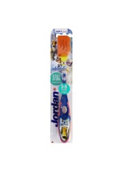 Jordan Step By Step Toothbrush 3-5 Years Multicolour