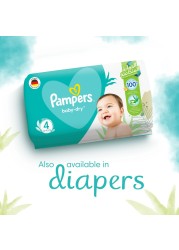 Pampers Complete Clean Baby Wipes With Aloe Vera Lotion 2+1 Packs 192 Wipes