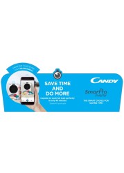 Candy SmartPro Inverter Washer Dryer CSOW41066TWMBR19 Anthracite 10kg/6kg