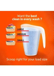 تايد فاست أكشن مسحوق غسيل مضاد للبكتيريا، 25 كغ، حزمة من 4