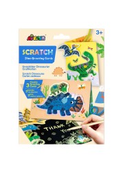 Avenir Scratch Greeting Cards AVCH2218(55-58) Assorted