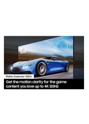 سامسونغ كريستال DU9000 تلفزيون LED ذكي UHD بحجم 98 بوصة UA98DU9000UXZN - أسود غرافيت
