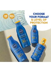 نيفيا صن لوشن للحماية والترطيب بعامل حماية من الشمس SPF 30، 200 ملل