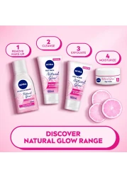 NIVEA Face Wash Cleanser Natural Glow Even Skin Tone 100ml