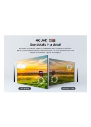TCL 65-Inch UHD Smart LED Google TV 65P61B Black