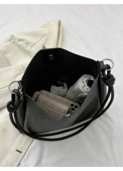 Luxury Fashionable Chic PU Leather Tote Bag With Exquisite Design