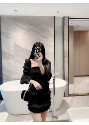 Moonlit EveBag Lightweight Business Casual Metallic Diamond Decorated Box Clutch Evening Bag Evening Bag Dinner Bag Glamorous Elegant Exquisite Quiet Luxury Rhinestone For Party Girl Woman Bride Perfe