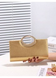 Sparkling Women s Evening Clutch Glitter Fabric Metal Accessories Decor Metal Chain Suitable For Wedding Banquet Party Prom Holiday Gift Formal Dress Matching Valentine s Day Gift Birthday Gift Perfec