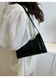 حقيبة مربعة أنيقة مبطنة صغيرة عصرية للفتيات المراهقات والنساء وطلاب الجامعة والموظفين الجدد والموظفين البيض