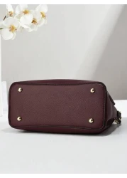 Fashion Solid Color Women s Handbag Women s Chain Crossbody Bag Anti Theft Shoulder Bag Women s PU Leather Shoulder Bag With Phone Wallet Bucket Bag Bag For Women Elegant Best Mothers Day Gifts Ever