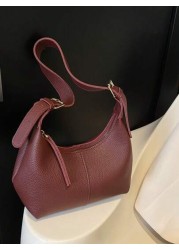 Women Underarm Crossbody Bag Casual Daily Organizer Pouch
