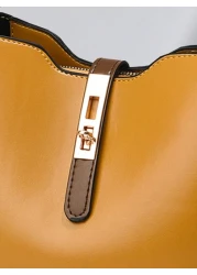 PLANEE Lightweight Business Casual Metal Decorative Bag Women s Lock Shoulder Crossbody Bag Large Capacity Suitable For Teen Girls Female College Students Rookies And White Collar Workers Very Suitabl